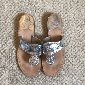 Jack Rogers Hamptons Flat - Size 9